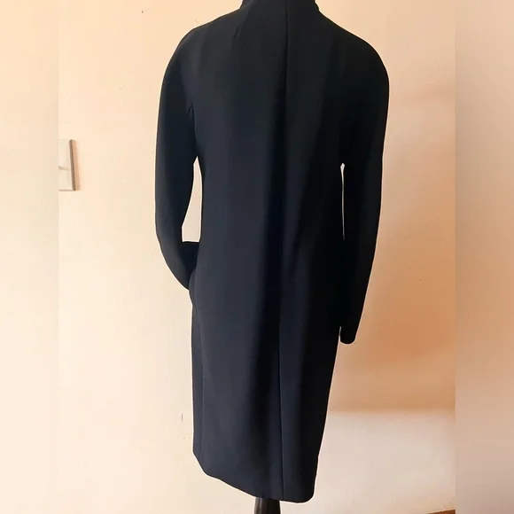 Vintage Moschino Cheap and chic Black Coat Italy size 40 US 6 - Picture 9 of 14